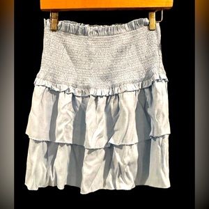 SHEIN Sky blue ruffle dress size small